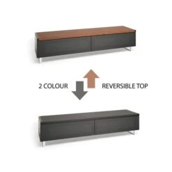 AVF Panorama Reversible Top Wide TV Stand, 160cm -Furniture Store 30812429 alt02
