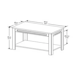 AVF White Sands Coffee Table -Furniture Store 30812458 alt03