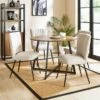 Dunelm Brayden Round Dining Table -Furniture Store 30815043