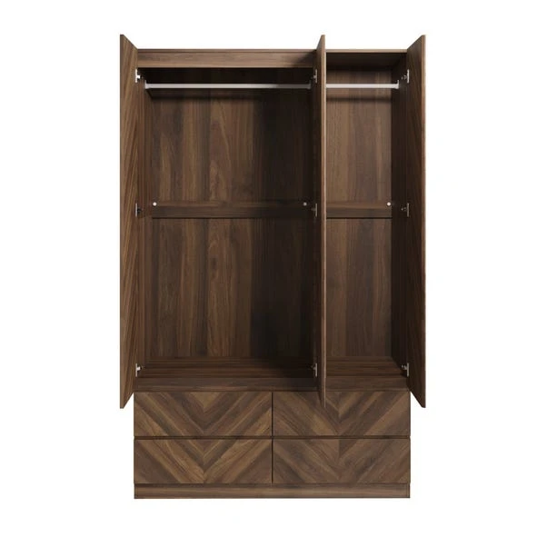 GFW Taranto Triple 4 Drawer Wardrobe 5 GFW Taranto Triple 4 Drawer Wardrobe - Image 3