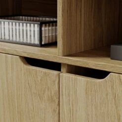 Dunelm Bella 2 Door Sideboard Oak Effect -Furniture Store 30817125 alt02