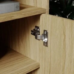 Dunelm Bella 2 Door Sideboard Oak Effect -Furniture Store 30817125 alt03