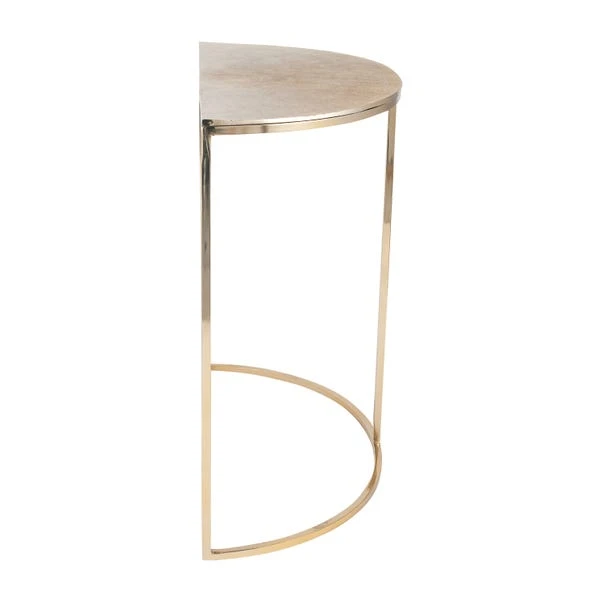 Pacific Lifestyle Pacific Ginko Console Table, Gold Aluminium 6 Pacific Lifestyle Pacific Ginko Console Table, Gold Aluminium - Image 4