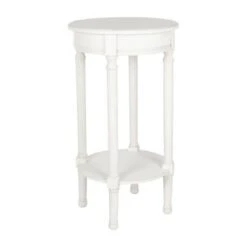 Pacific Lifestyle Pacific Heritage Round Side Table, Painted Pine -Furniture Store 30821756 alt03